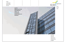 Tablet Screenshot of klw-berlin.de